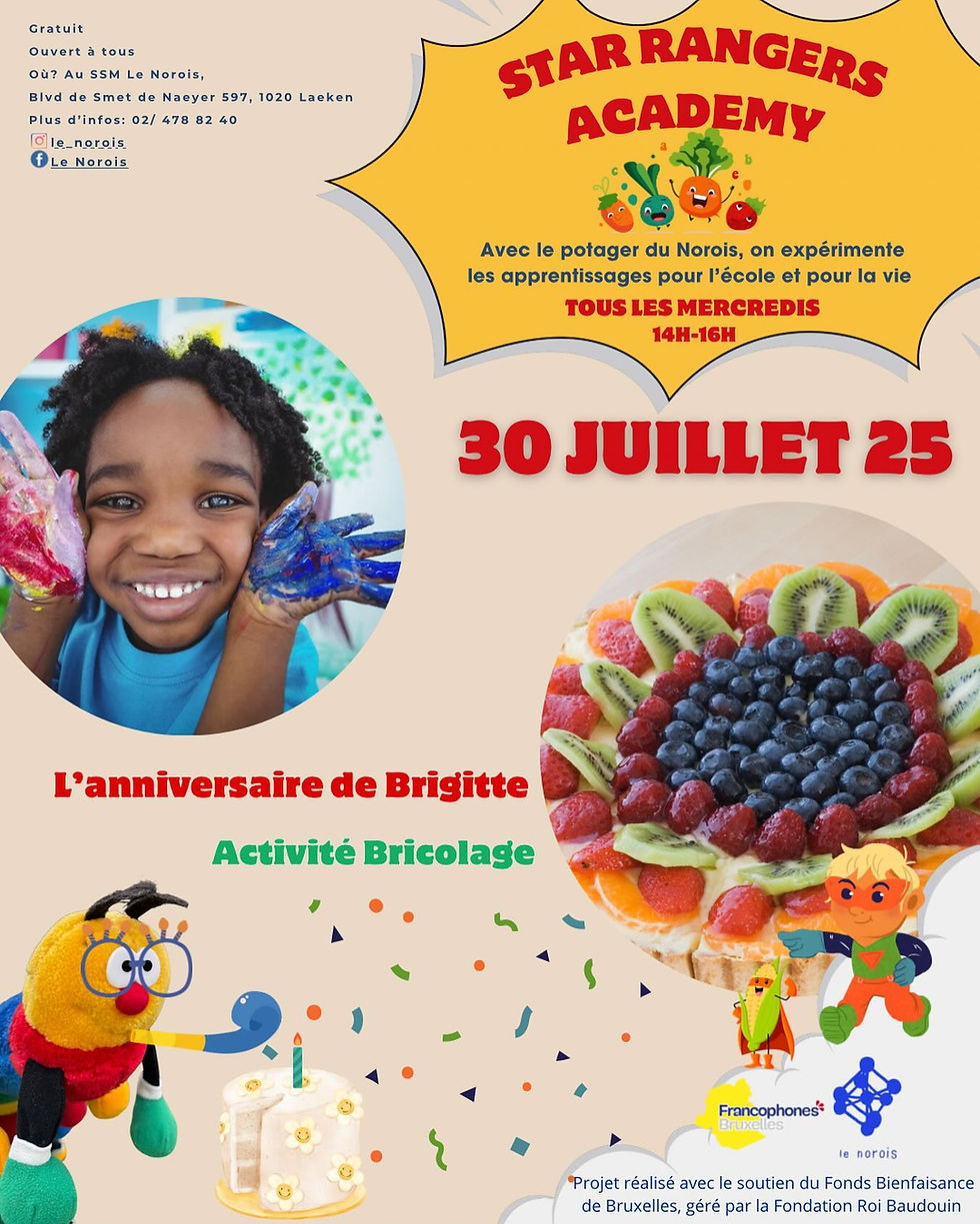 L'anniversaire de Brigitte