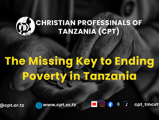 THE MISSING KEY TO ENDING POVERT IN TANZANIA