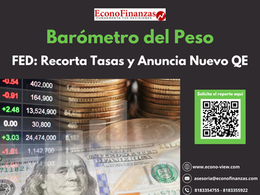 Barómetro del Peso: FED: Recorta Tasas y Anuncia Nuevo QE