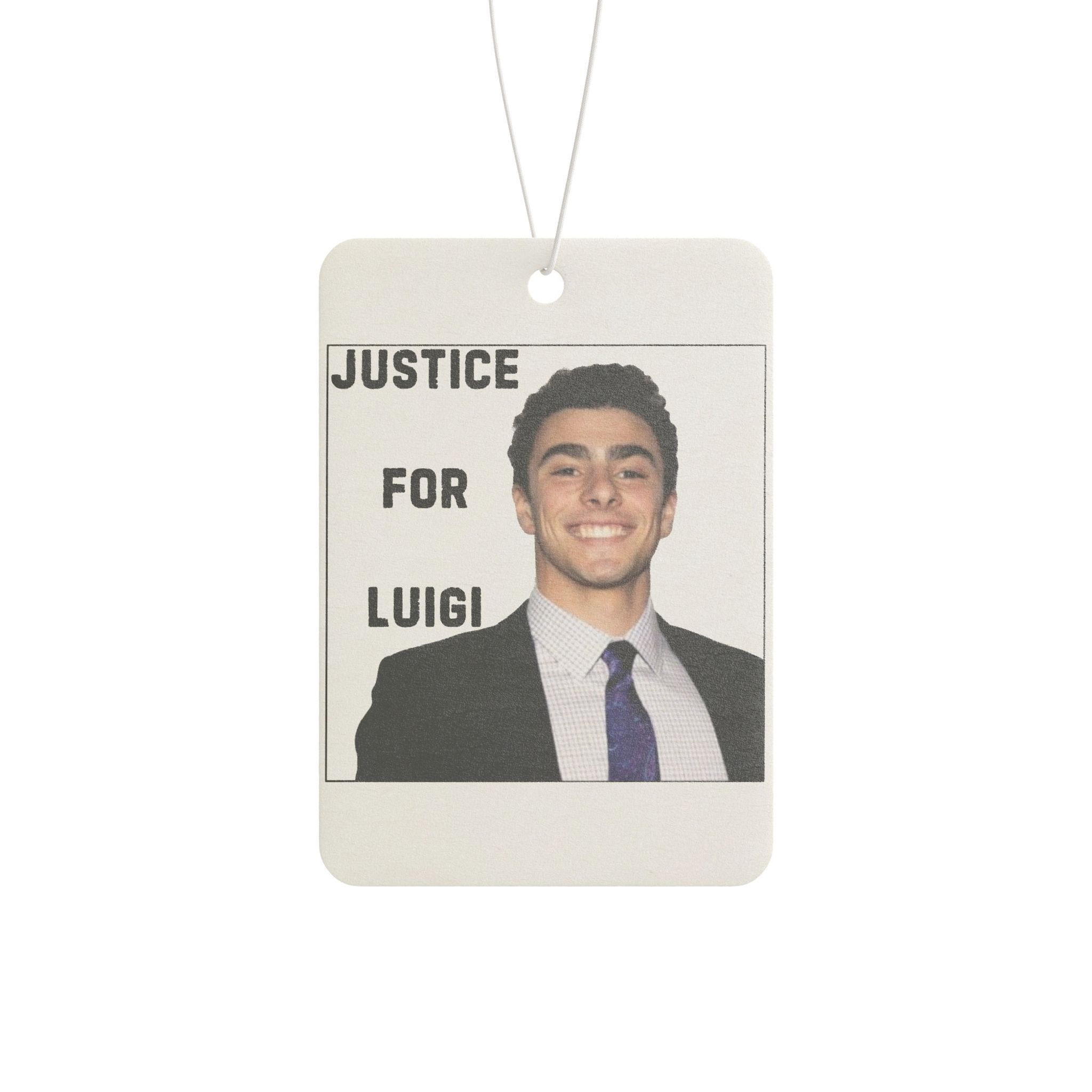 JUSTICE FOR LUI (car air freshener)*