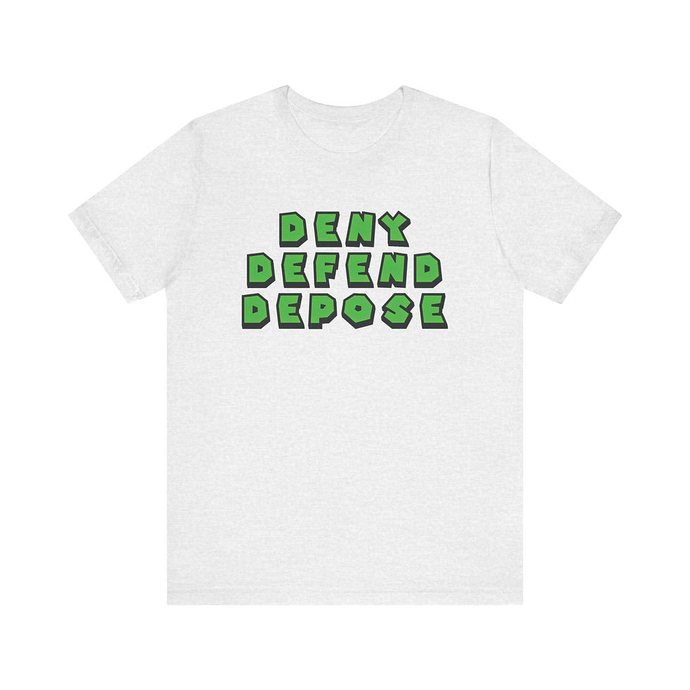 Thumbnail: DENY DEFEND DEPOSE (t-shirt)