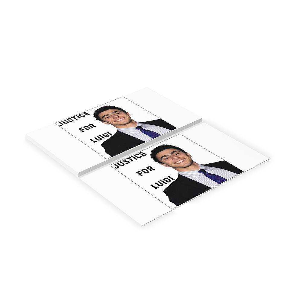 Thumbnail: JUSTICE FOR LUI (business cards)*