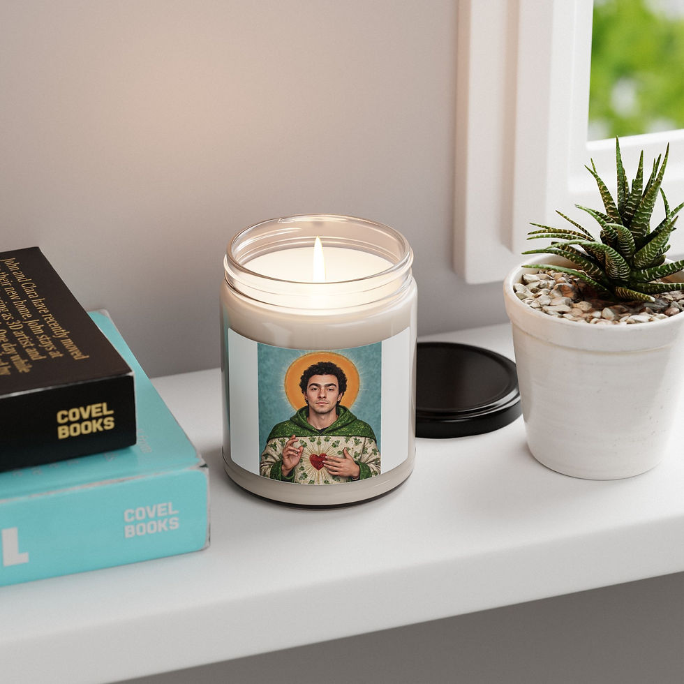 Thumbnail: Patron Saint of Healthcare LuLu (scented clear soy candle 9oz)*