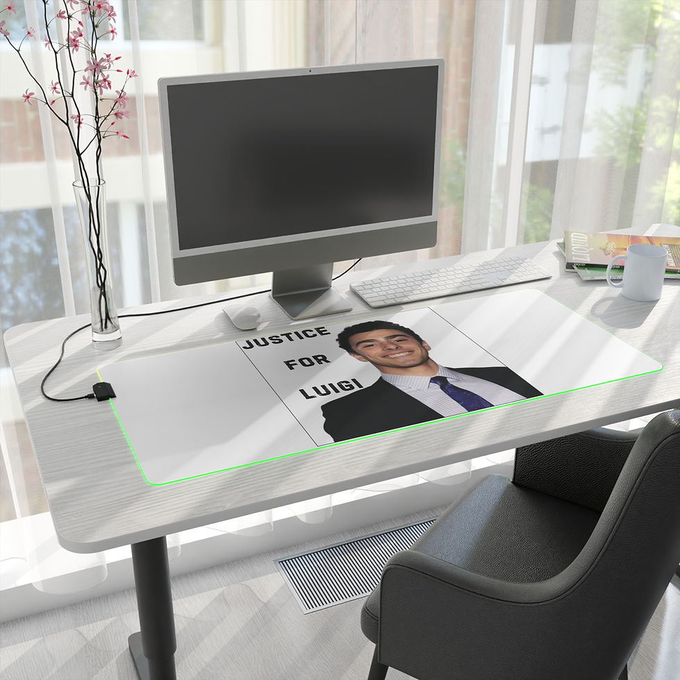 Thumbnail: JUSTICE FOR LUI (LED gaming mouse pad)*