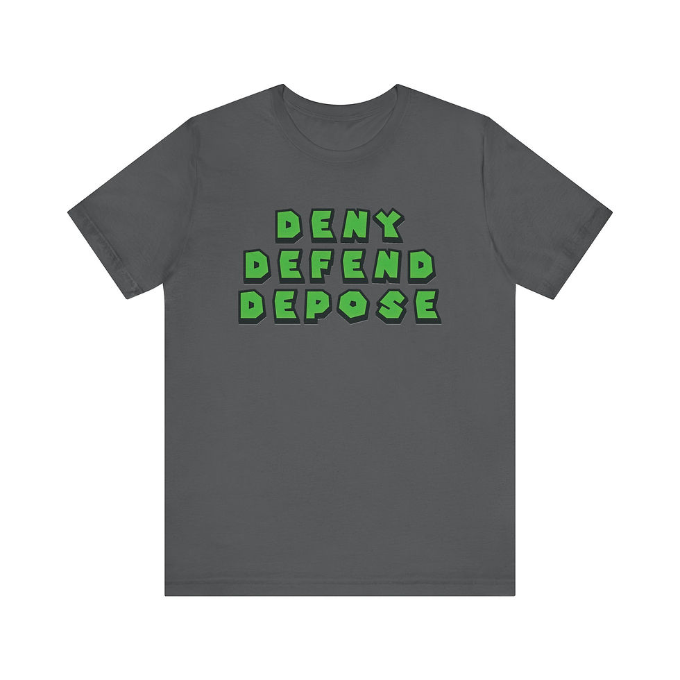 Thumbnail: DENY DEFEND DEPOSE (t-shirt)