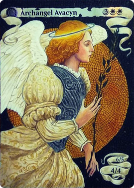 Archangel Avacyn alter by by Elvira Shakirova.