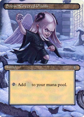 Snow-Covered Plains alter by MIB Alters.