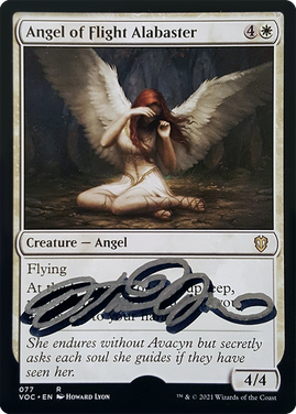 Angel of Flight Alabaster Artist Proof
