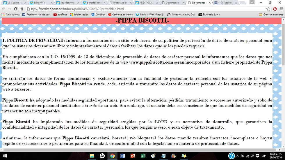 Política de privacidad