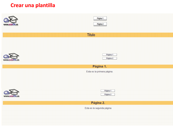 Crear una plantilla