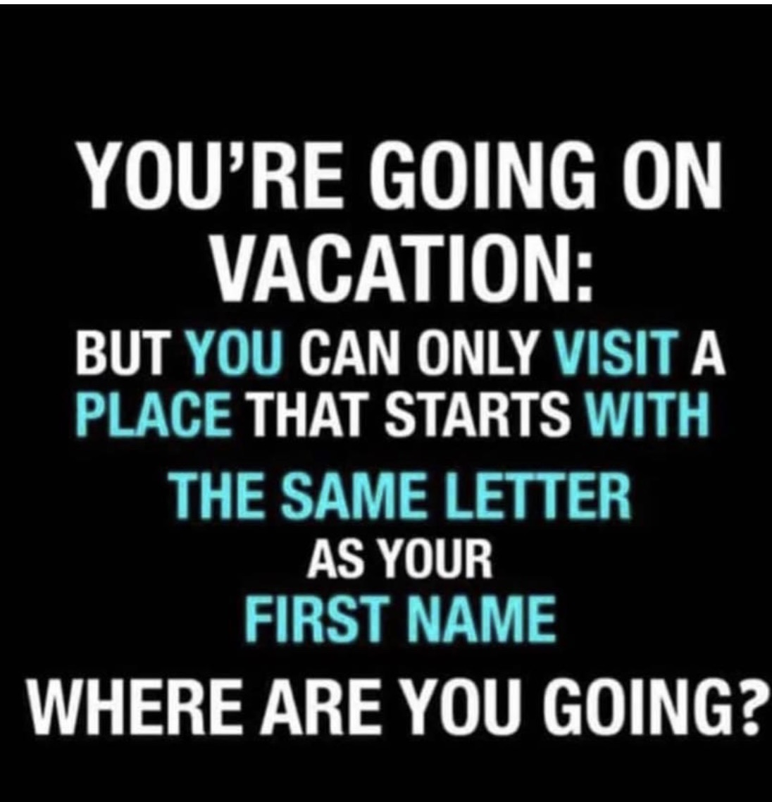 Where are you going? It’s Thailand for me. content media