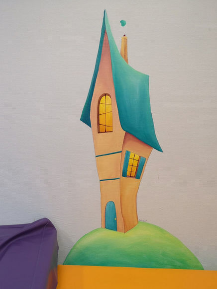 Fresques pour la crèche Bernard Chabot