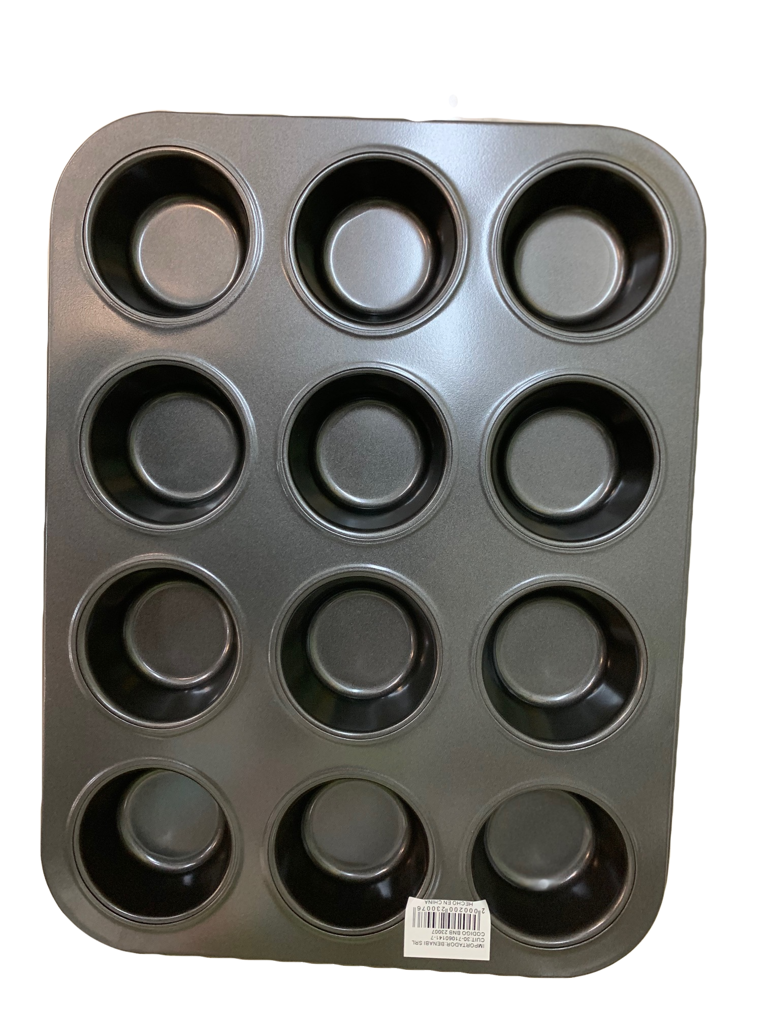 Molde muffin teflon