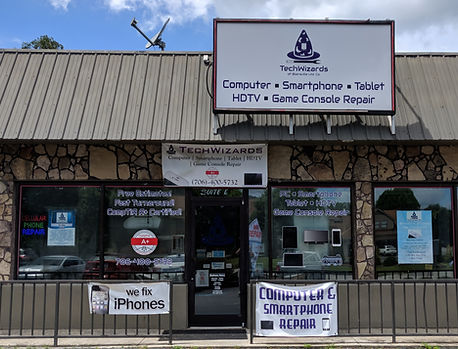 TechWizards of Blairsville store front