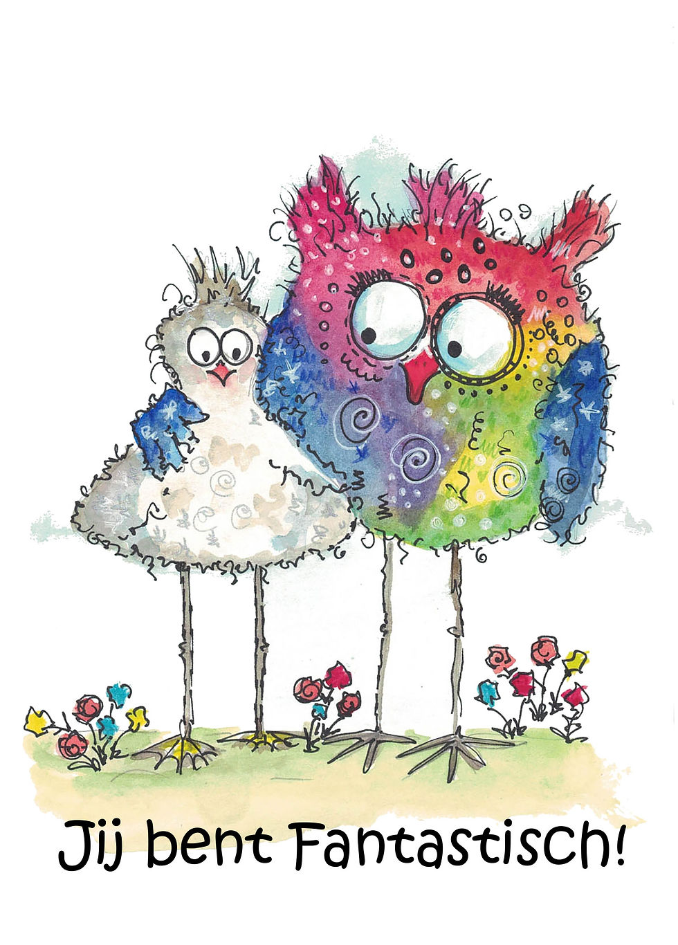 Thumbnail: 30 wenskaarten en enveloppen