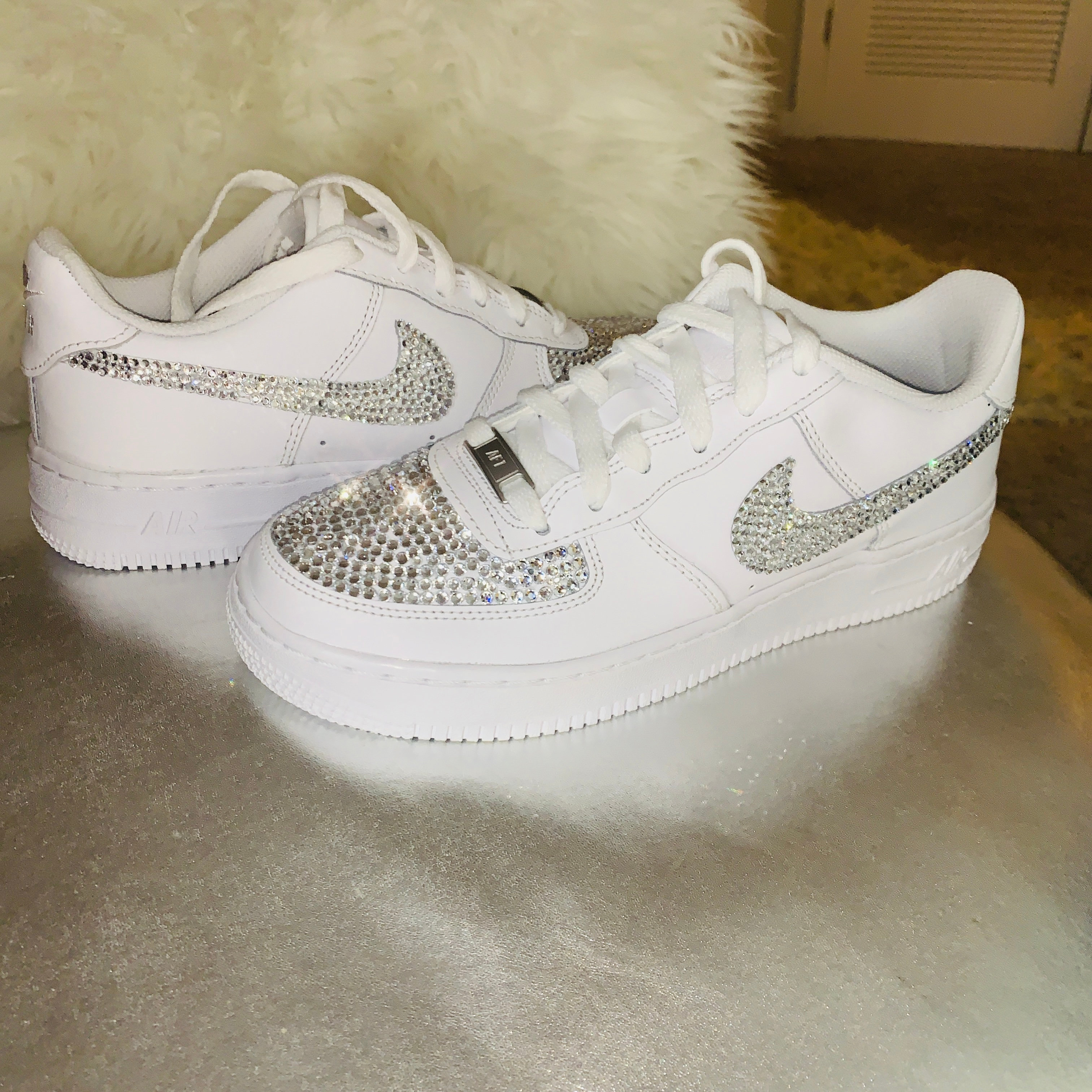 bedazzled air force ones