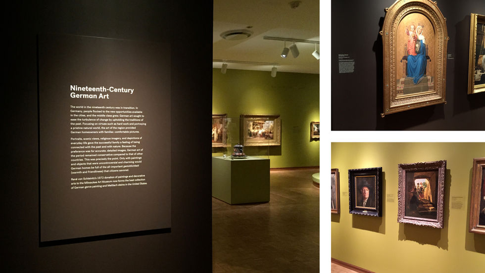 Gallery Text Panel & Labels, Permanent Collection