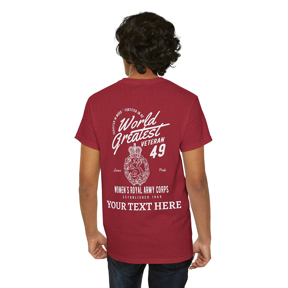 Thumbnail: T Shirt - WRAC - World's Greatest Veteran