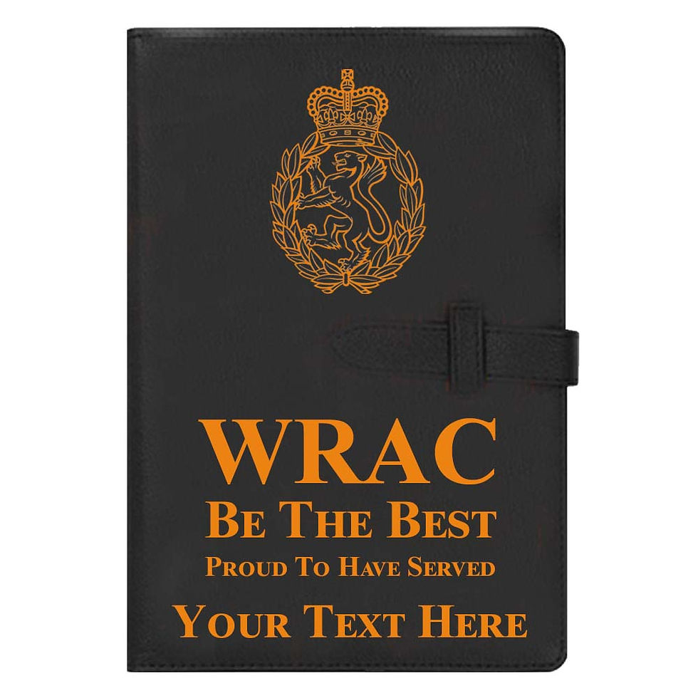 A5 Notebook / Diary - WRAC Be The Best