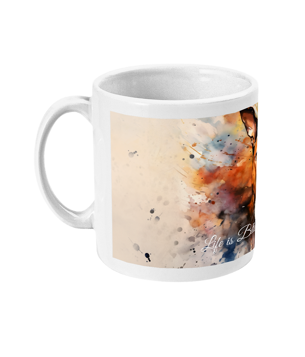 Thumbnail: Life Is Better Mugs - Bull Terrier