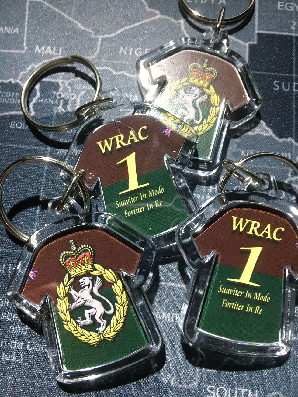 Thumbnail: Acrylic Key Ring - WRAC Shirts