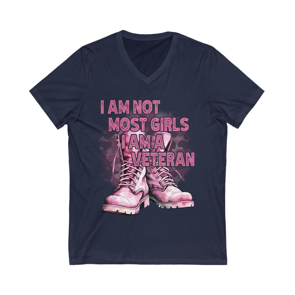 Thumbnail: Not Most Girls - WRAC - Veteran - V Neck