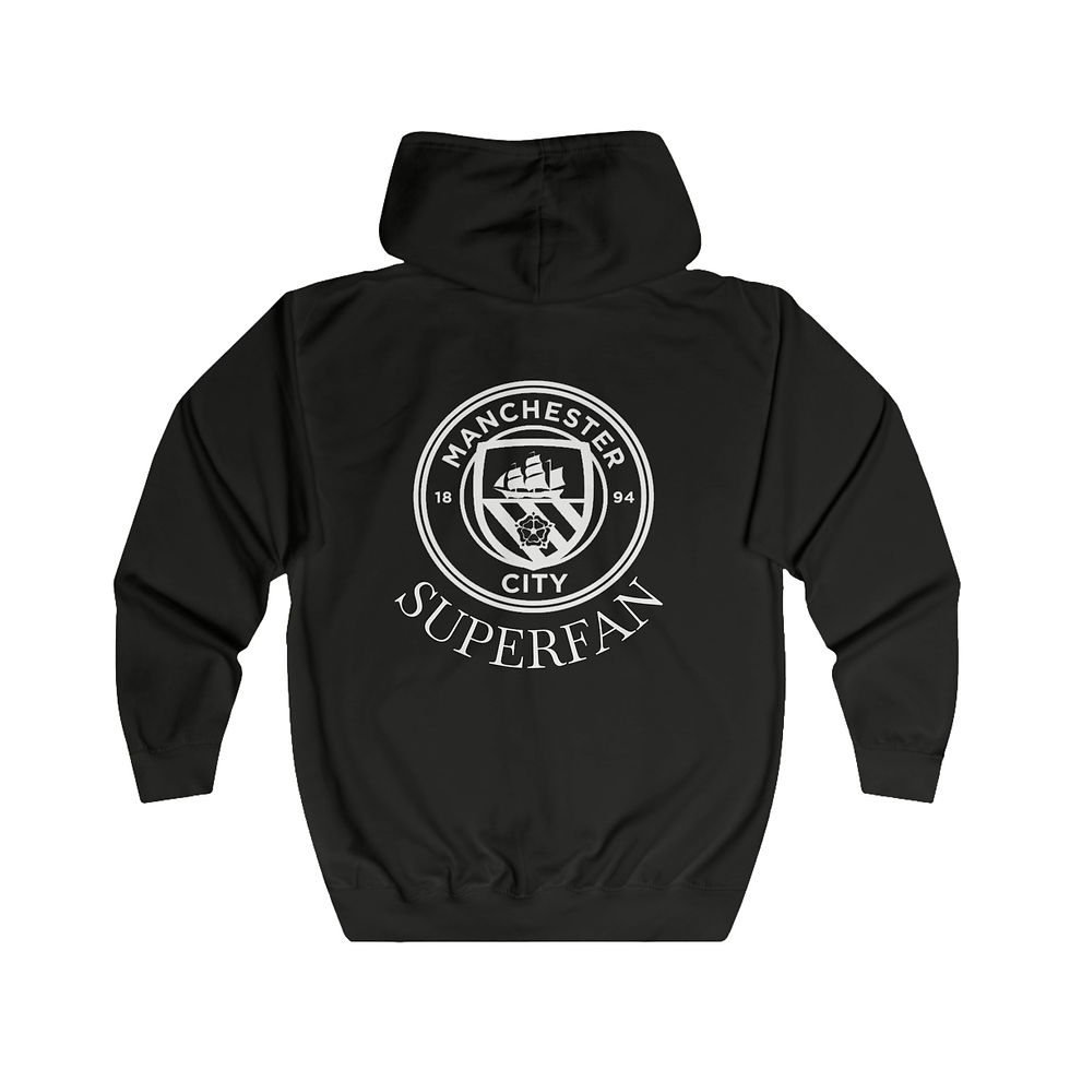 Thumbnail: Full Zip Hoodie - Manchester City Superfan