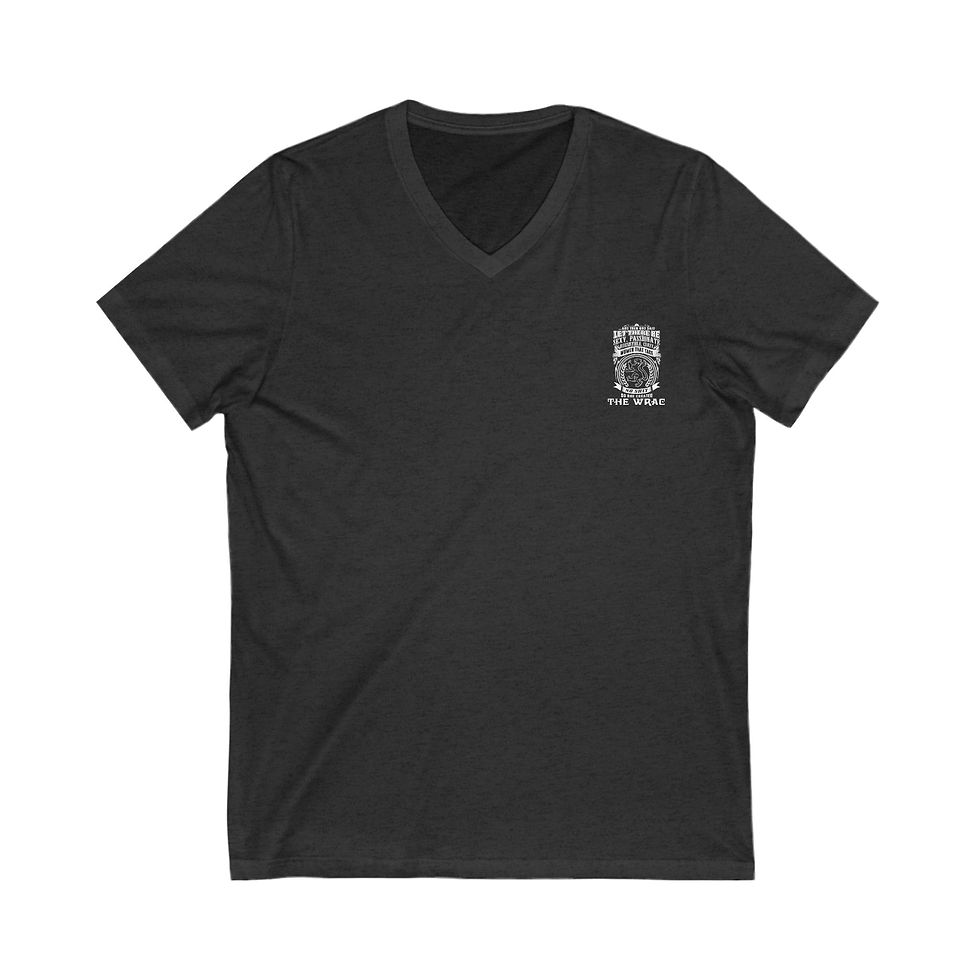 Thumbnail: WRAC - And Then God Said - V Neck T Shirt