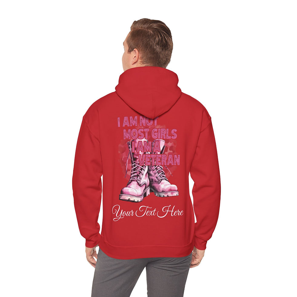 Thumbnail: Not Most Girls - WRAC Veteran - Hoodie