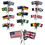Thumbnail: Lapel Badge - Crossed Flags