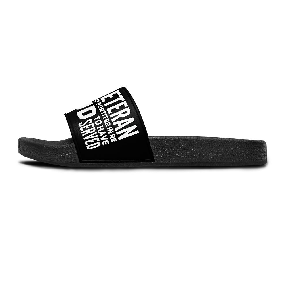 Thumbnail: Women's Slide Sandals - WRAC Typography - Proud