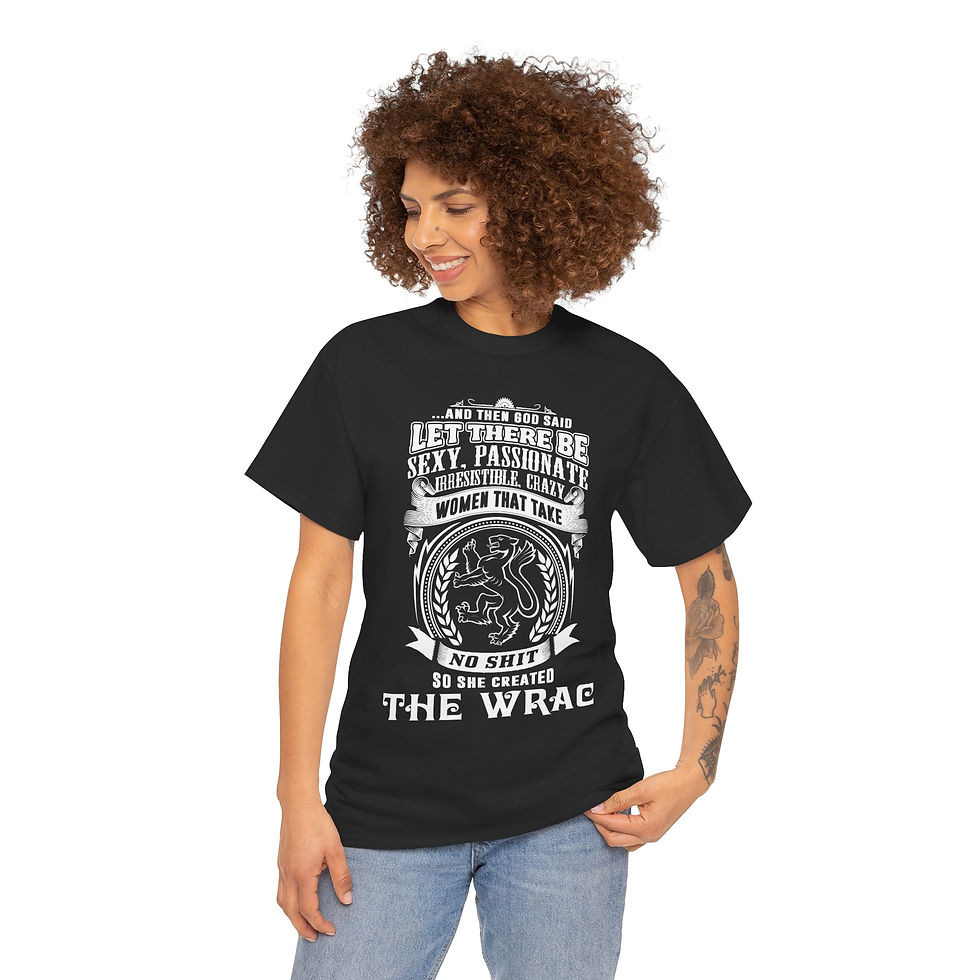 Thumbnail: WRAC - And Then God Said - T Shirt
