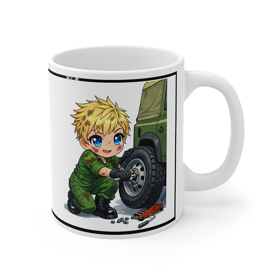 Thumbnail: WRAC - REME Changing Tire Mug