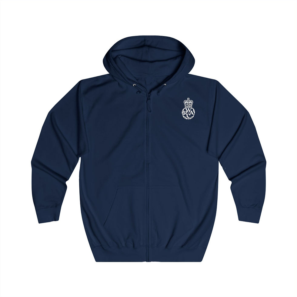 Thumbnail: Full Zip Hoodie - (WRAC) - Collar Dog Style
