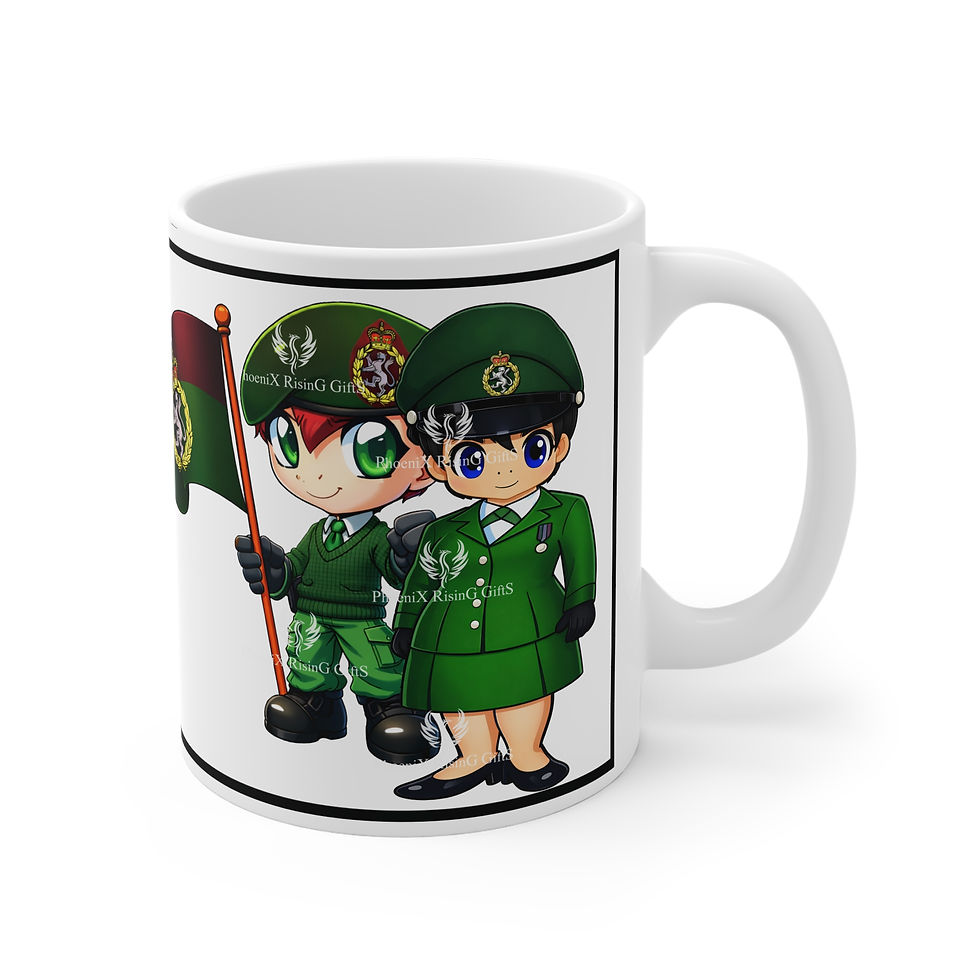 Thumbnail: WRAC No2 & Flag Bearer Mug