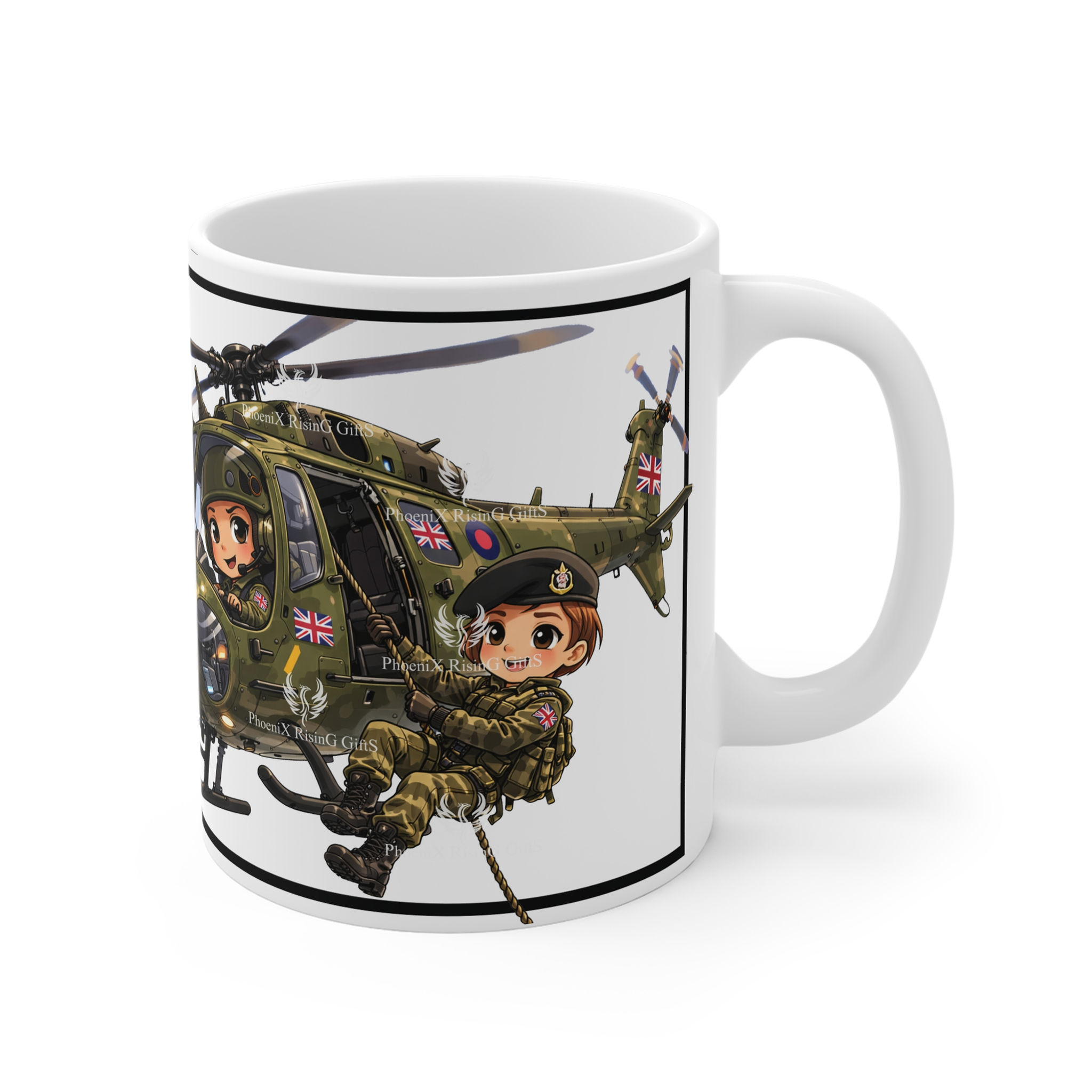 WRAC - Helicopter Chic Mug