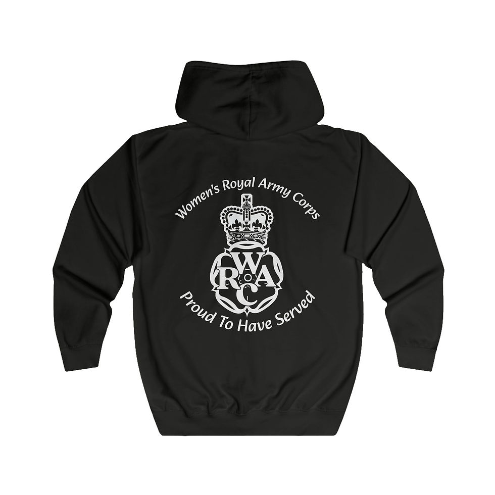 Thumbnail: Full Zip Hoodie - (WRAC) - Collar Dog Style