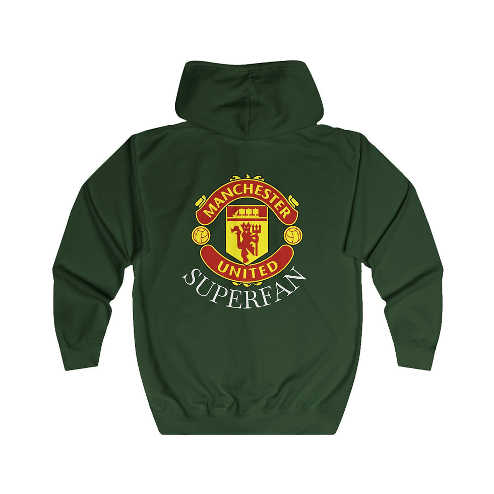 Thumbnail: Full Zip Hoodie - Manchester United Superfan