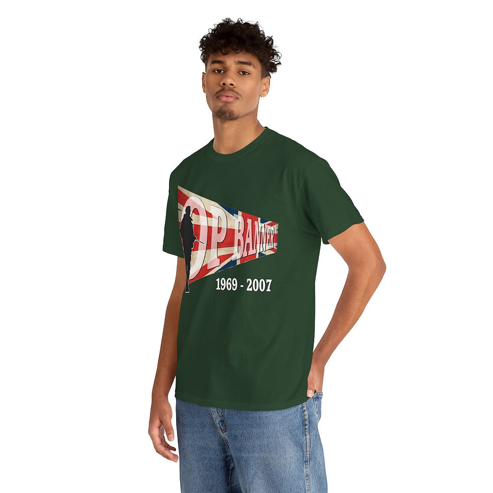 Thumbnail: OP BANNER - Male (Flag) - T Shirt