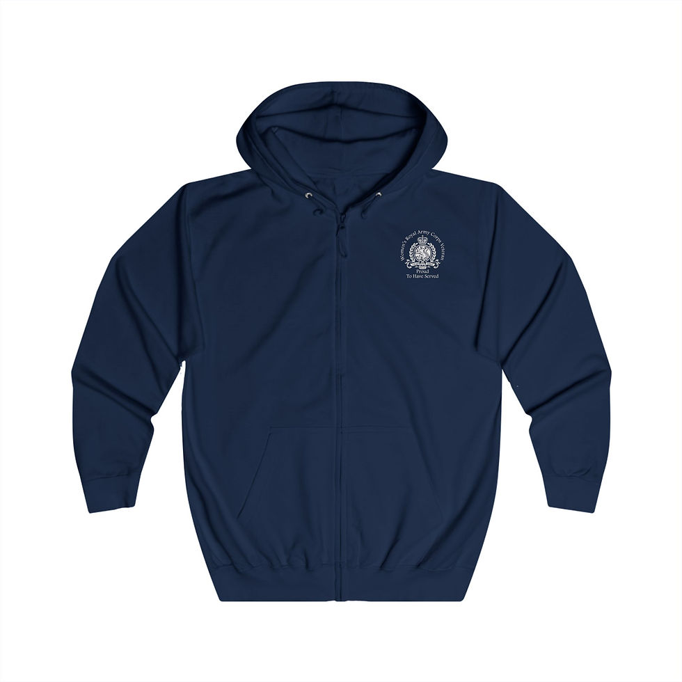 Thumbnail: Full Zip Hoodie - WRAC (New Logo)