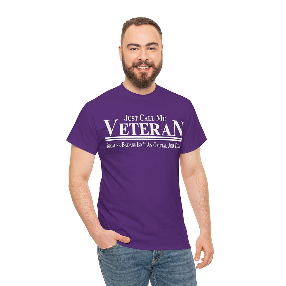 Thumbnail: Veterans Range - Bad Ass is not a Title - T-Shirt