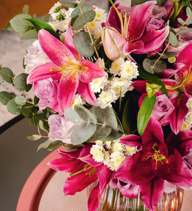 Introducing the Parisian Romance bouquet by Haute Florist, a beautiful display of love and elegance, perfect for Valentine’s