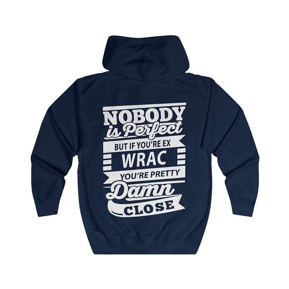 Thumbnail: Full Zip Hoodie - WRAC (Pretty Damn Close)