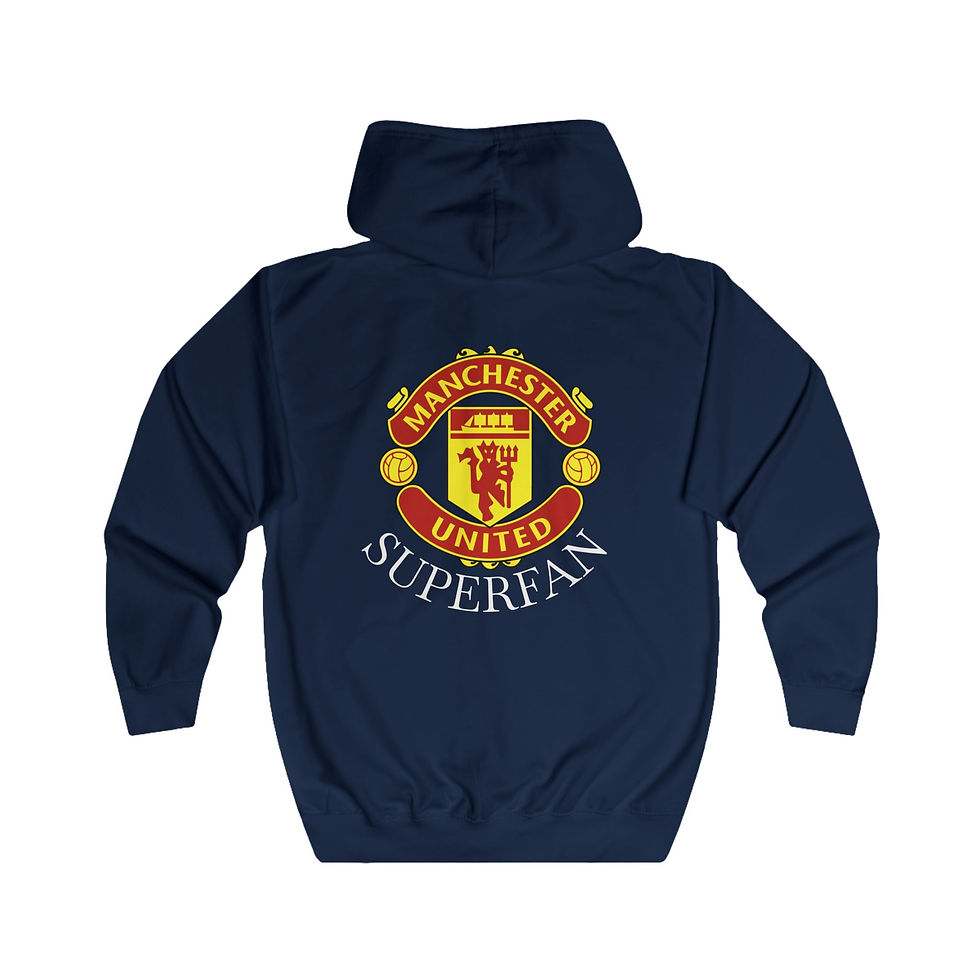 Thumbnail: Full Zip Hoodie - Manchester United Superfan