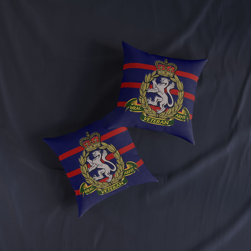 Thumbnail: Cushion - WRAC Veteran - RAOC