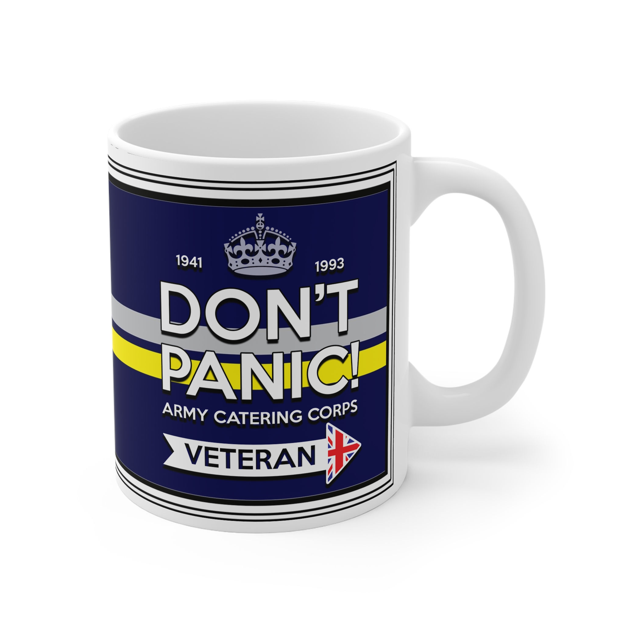 Don't Panic - Army Catering Corps Veteran Mug