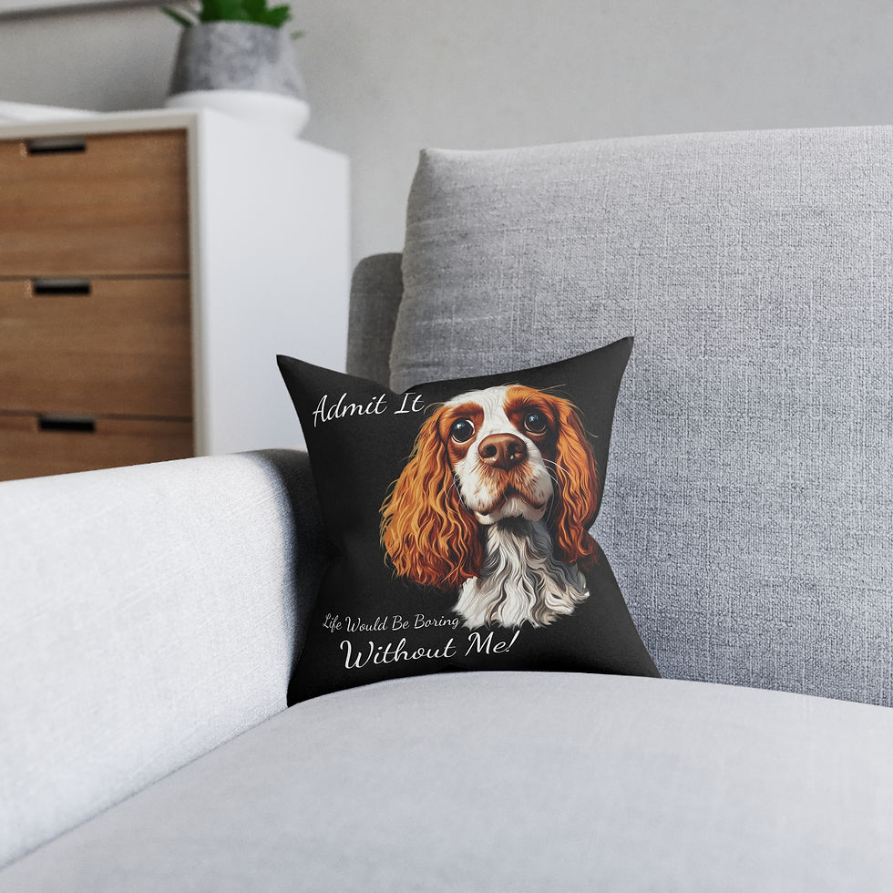 Thumbnail: Cushion - Cocker Spaniel No 4 - Admit It