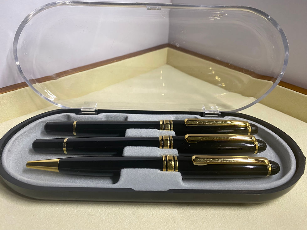 Thumbnail: Personalised Triple Pen Set