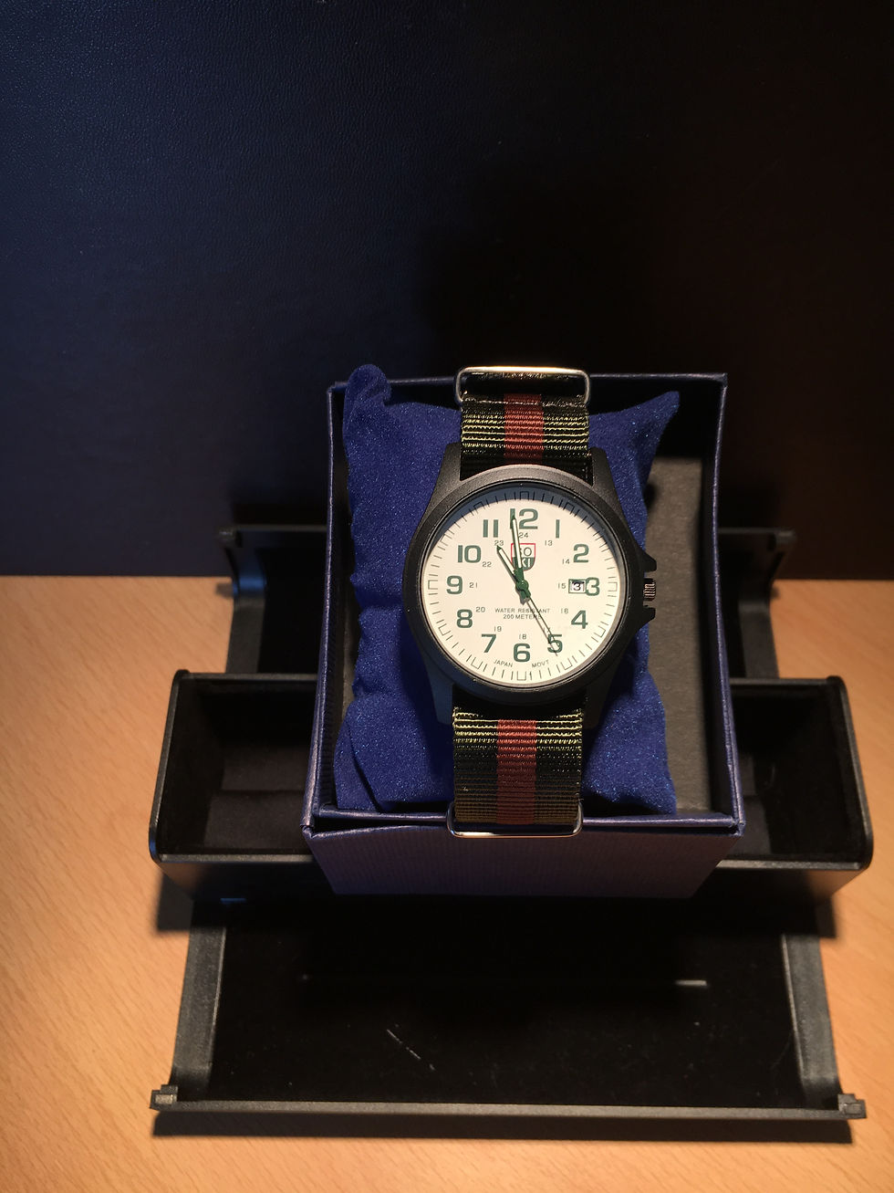 Thumbnail: Sports Watches - Green Leather / White Dial