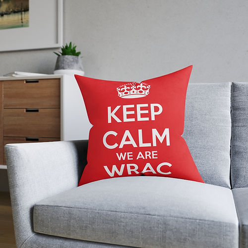 Keep Calm - WRAC - Cushion